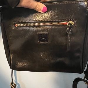 Dooney and bourke Florentine leather black bag